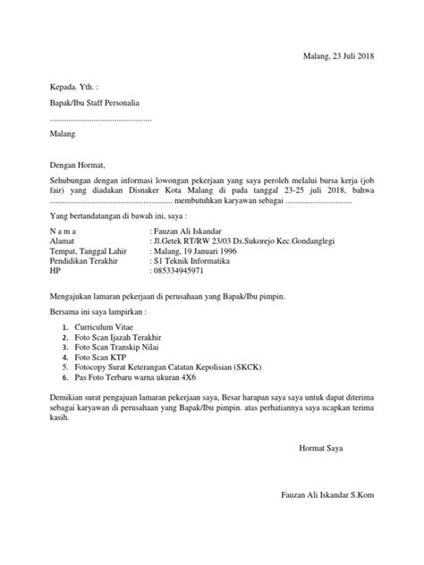 Contoh surat lamaran kerja terbaik, lengkap beserta tips dan trik rahasia pembuatan surat lamaran kerja sehingga mudah mendapatkan pekerjaan. contoh surat lamaran kerja singkat