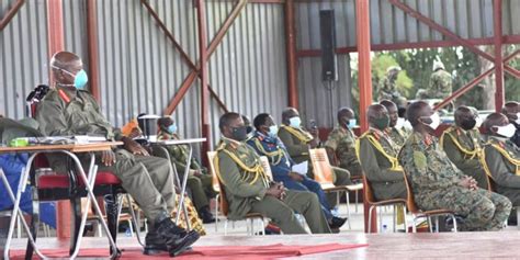 President Museveni Commissions Over 1000 Updf Cadet Officers Eagle Online