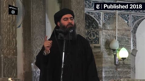 Isis Leader Baghdadi Resurfaces In Recording The New York Times