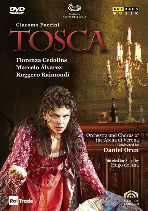 Giacomo Puccini Tosca Opera Dvd Arthaus Musik