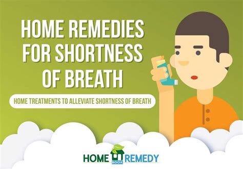 13 Home Remedies For Shortness Of Breath Infographic Home Remedy Book