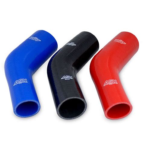 Auto Silicone Hoses 45 Elbow Reducer Rubber Coolant Pipe Joiner Ebay