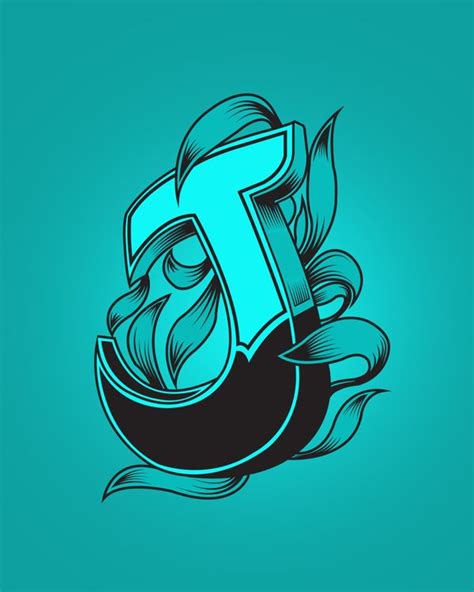 Logo J 2014 Graffiti Lettering Alphabet Letters Design Letter J