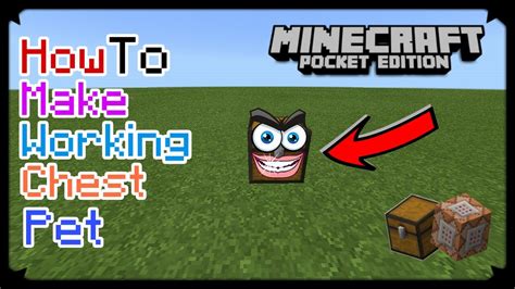 Light up the whole place with torches, and then go back to your waiting wolf, whom should still be locked up in the pen you made earlier. HOW TO MAKE WORKING CHEST PET IN MCPE | Minecraft PE - YouTube