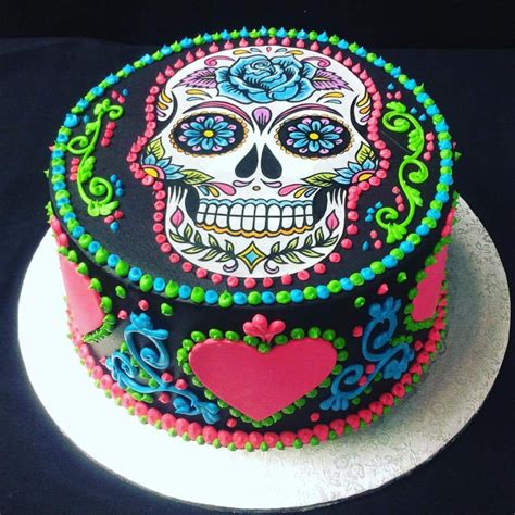 Sugar Skull Cakes Day Of The Dead Cake Skull Cake