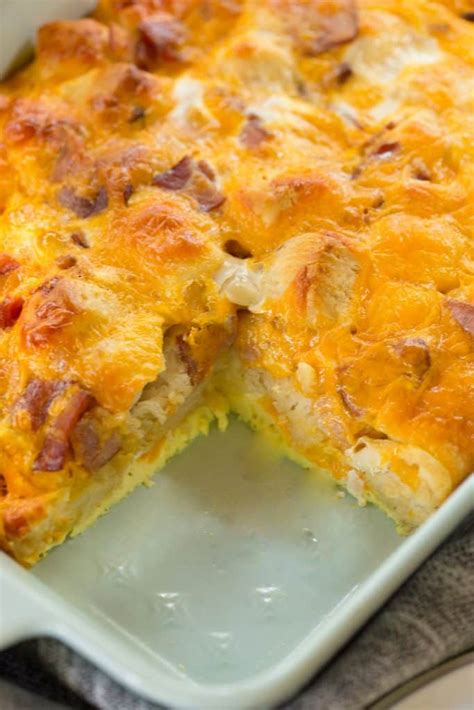 Bacon Egg Biscuit Breakfast Casserole Balanced Body