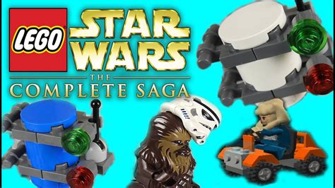 12 Diy Lego Star Wars The Complete Saga Builds Youtube
