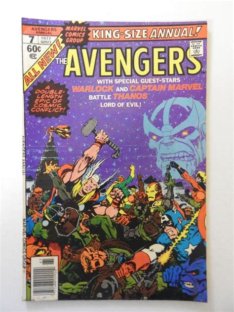 The Avengers Annual 7 1977 Vgfn Condition Comic Books Bronze