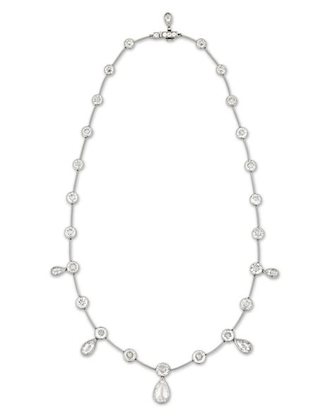 Rose Cut Diamond Necklace 1473 Carats Ms Rau
