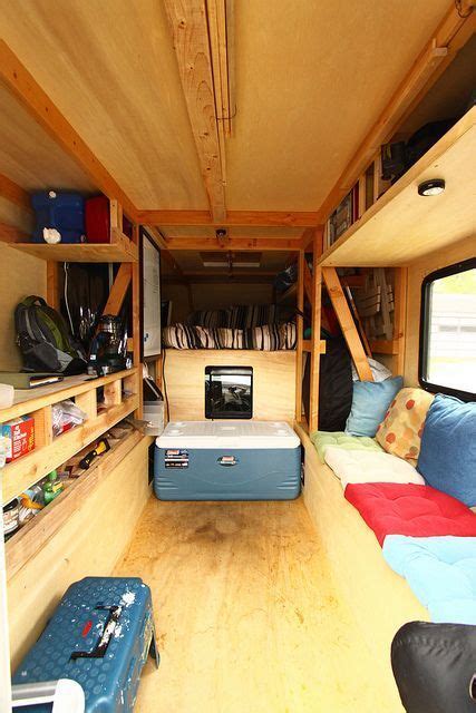 Truck Bed Trailer Ideas Truck Camper Interior Small Spaces Ideas 43