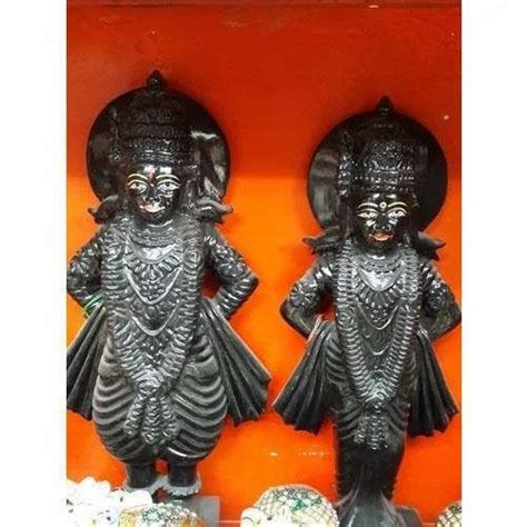 Black Stone Statue Of Vitthal Rukmini At Rs 35000 In Jaipur Id 24214531691