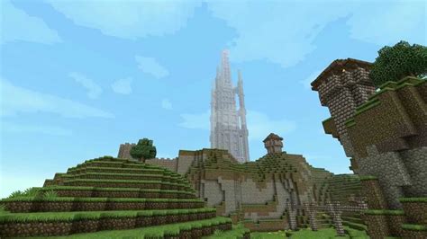 Giant Minecraft Tower