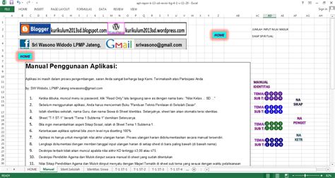 Aplikasi Raport SD Kurikulum 2013 - MATERI KULIAH