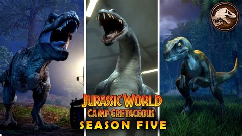 All 17 Confirmed Species In Season 5 Of Camp Cretaceous Jurassic World Youtube
