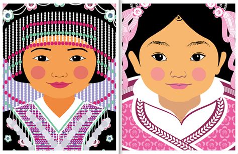 Amy Perrotti: New- Hmong and Pink Hanfu Chinese Close-Up Matryoshka ...