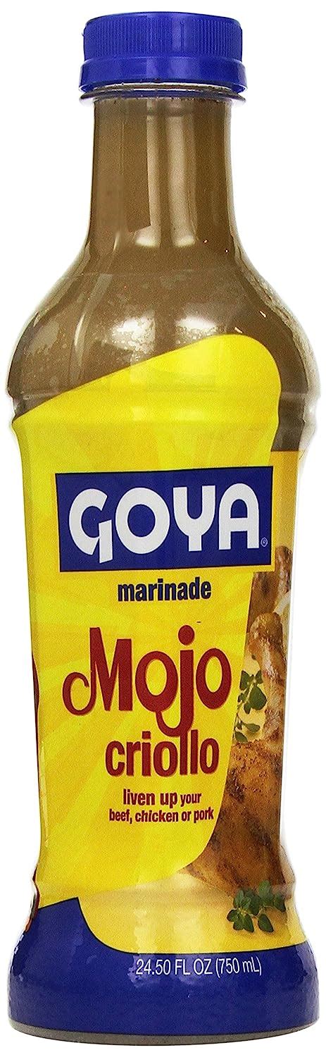 Goya Mojo Criollo Marinada Botella De 2450 Onzas Pack De