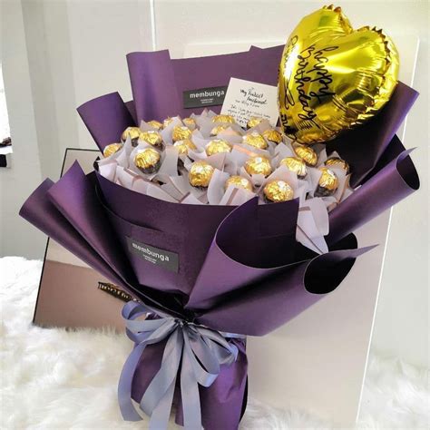 Even you can apply for midnight delivery option in case you want to surprise your close ones at 12 o' clock by sending birthday gifts from uk to kolkata. Chocolate Bouquet Birthday Gift Delivery for Him KL Klang ...