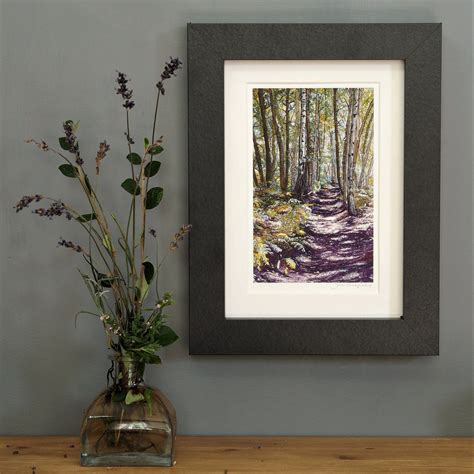 Forgotten Wood Mounted Print Jacqueline May Designs