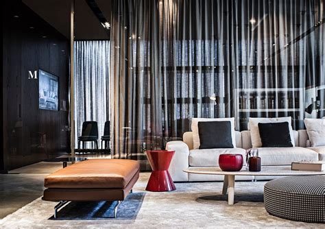 Spazio Minotti Modernist Interior Interior Design Living Room Cool