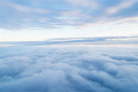 Sea Of Clouds Above The Stratosphere Stock Photo Download Image Now