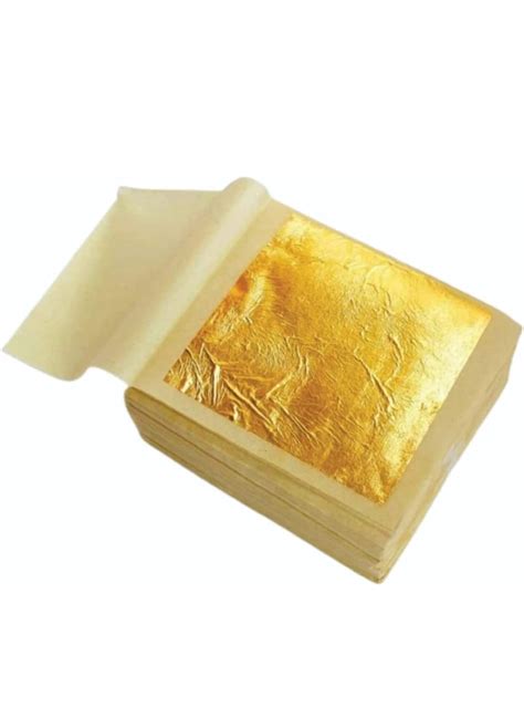 Buy Gold Leaf Company Pure Gold Leafgold Varkgold Waraq 1pcs Sheet