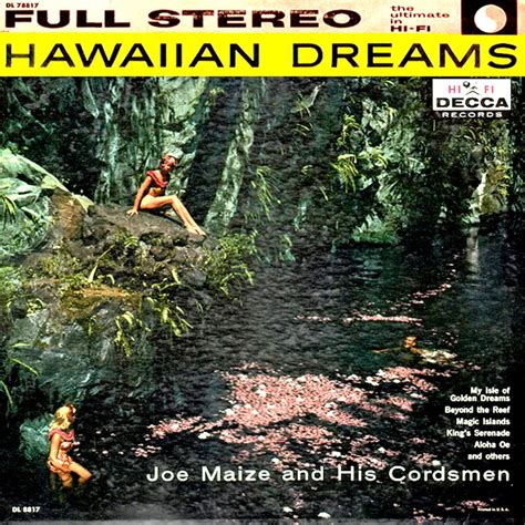 Audio Design Studio Joe Maize And His Cordsmen Hawaiian Dreams