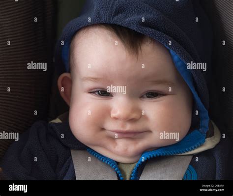 Baby Smirk Hi Res Stock Photography And Images Alamy