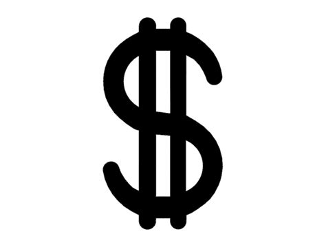 Dollar Sign Dxf File Free Download