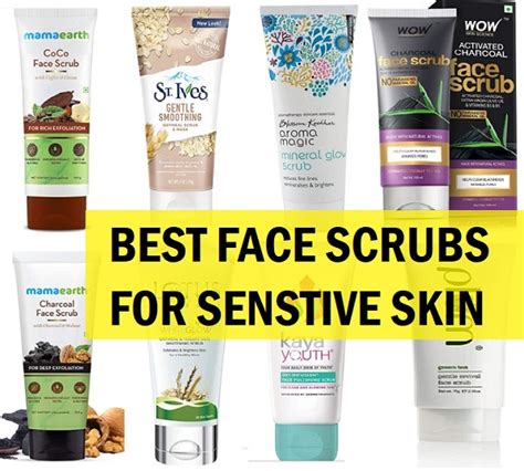 Top Best Face Scrubs For Sensitive Skin In India Tips And