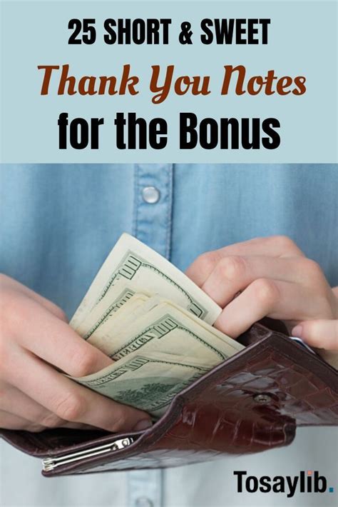 It generally feels extraordinary to get a reward, raise, or bonus from your bosses or seniors. 25 Short & Sweet Thank You Notes for the Bonus It always ...