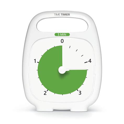 Buy Time Timer Plus 5 Minute Desk Visual Timer Countdown Timer With