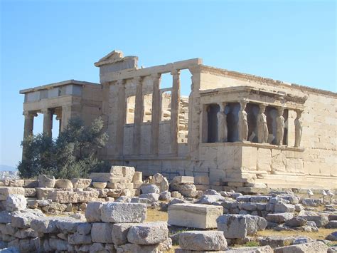 Erechtheion Of The Acropolis Athens Greece Oc 2560x1920 R