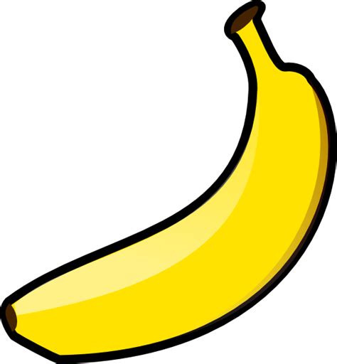 Banana Clip Art At Clker Vector Clip Art Online Royalty Free