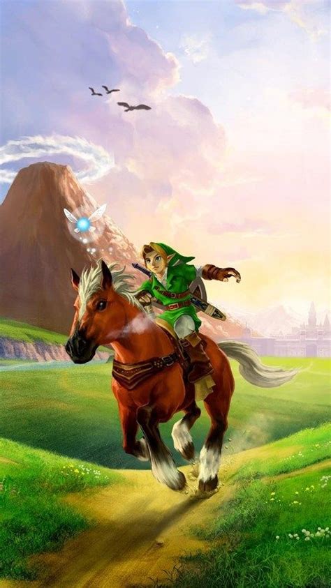 Download The Legend Of Zelda Ocarina Of Time 3d Hd Wallpaper In 480x854