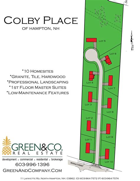 Colby Place Hampton Nh Green And Company
