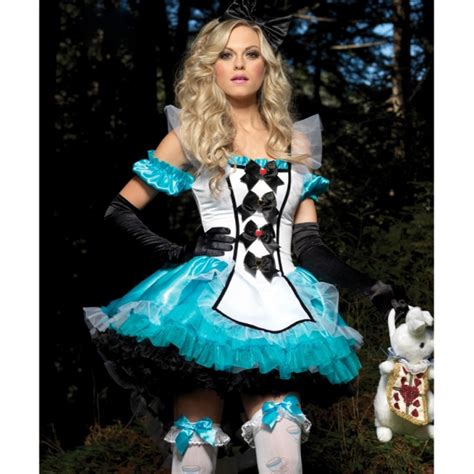 Costume Alice Au Pays Des Merveilles Deguisement Femme Adulte