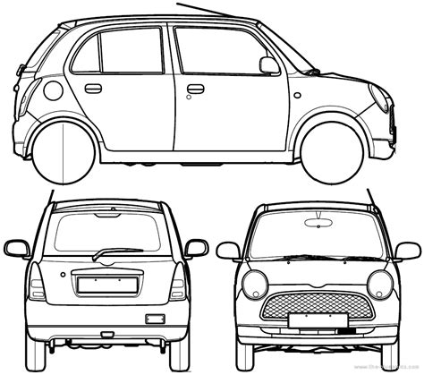 Daihatsu Trevis Daihatsu Drawings Dimensions Pictures Of