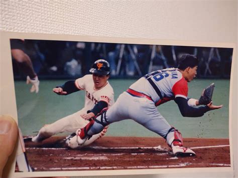 川上大介 On Twitter 先日🗓️投稿させて頂いた写真の場面は 1989年 日本シリーズ第4戦 1回裏 1ｱｳﾄ 走者3塁 岡崎郁
