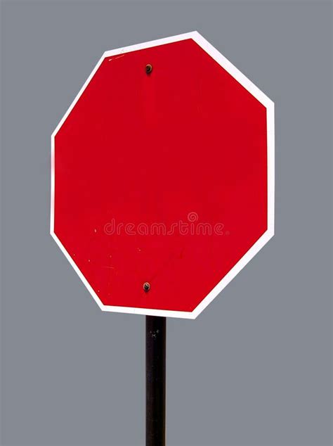 Blank Octagon Street Sign Stock Photo Image Of Policy 2499712