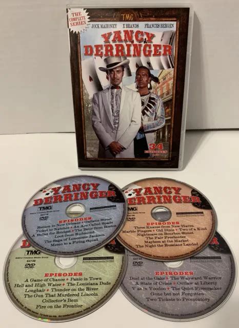 Yancy Derringer The Complete Series Dvd 1500 Picclick
