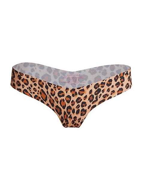 Classic Leopard Thong Panty Editorialist