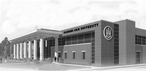Aamu Holding Ground Breaking For Welcome Center Alabama Aandm University