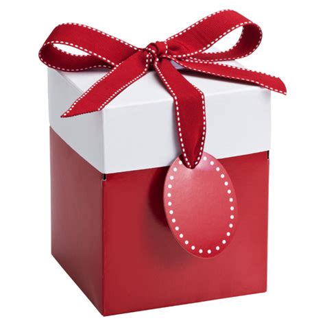 Pop up gift box online. Large Pop-Up Gift Box Red/White