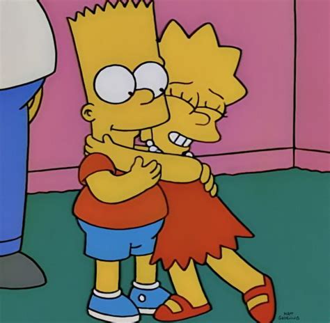 Bart And Lisa Simpson Fotos Dos Simpsons Wallpaper De Desenhos