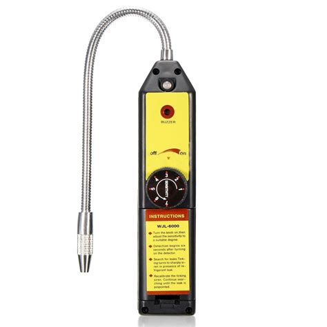 Portable Halogen Gas Leak Detector Tester High Sensitivity Refrigerant