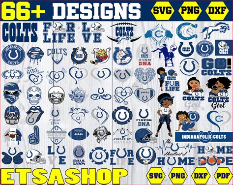 Indianapolis Colts Svg Png Nfl Svg Bundle Nfl Logo Svg Digital