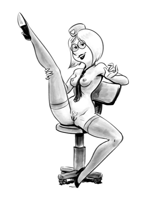 Rule 34 1girls Bottomless Breasts Female Glasses Hanna Barbera Hat High Heels Hong Kong Phooey