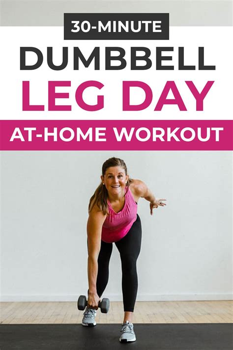 30 Minute Leg Day Workout Video Nourish Move Love
