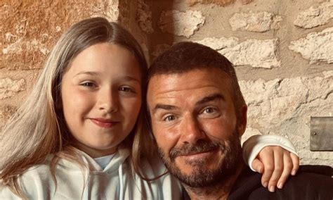 Spice world has been on heavy rotation this holiday!! 14 aug 2018. Harper Beckham shows support for dad David in sweetest way ...