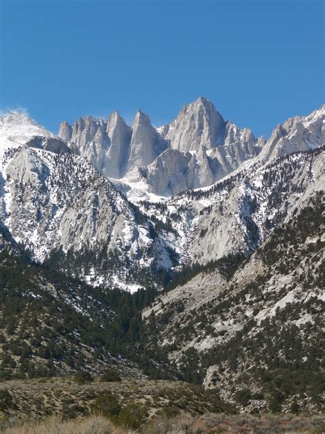 Mount Whitney Lone Pine Ca Highest Point In Contiguous Usbrings